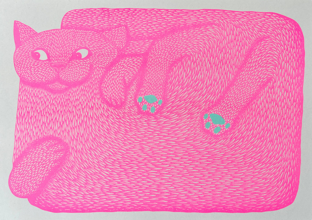 “I’m Just A Paw Boy From A Paw Family” Riso Print (unframed)