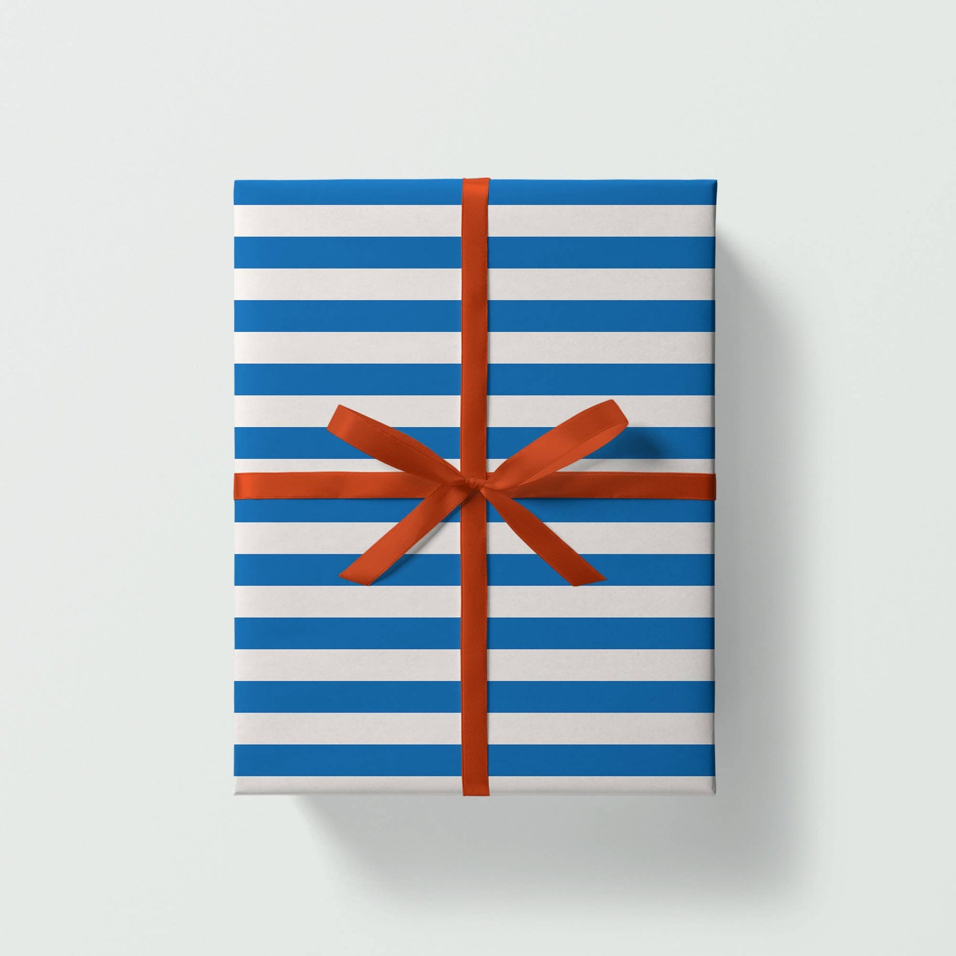 Blue stripe Gift Wrap | Wrapping Paper | Craft Paper