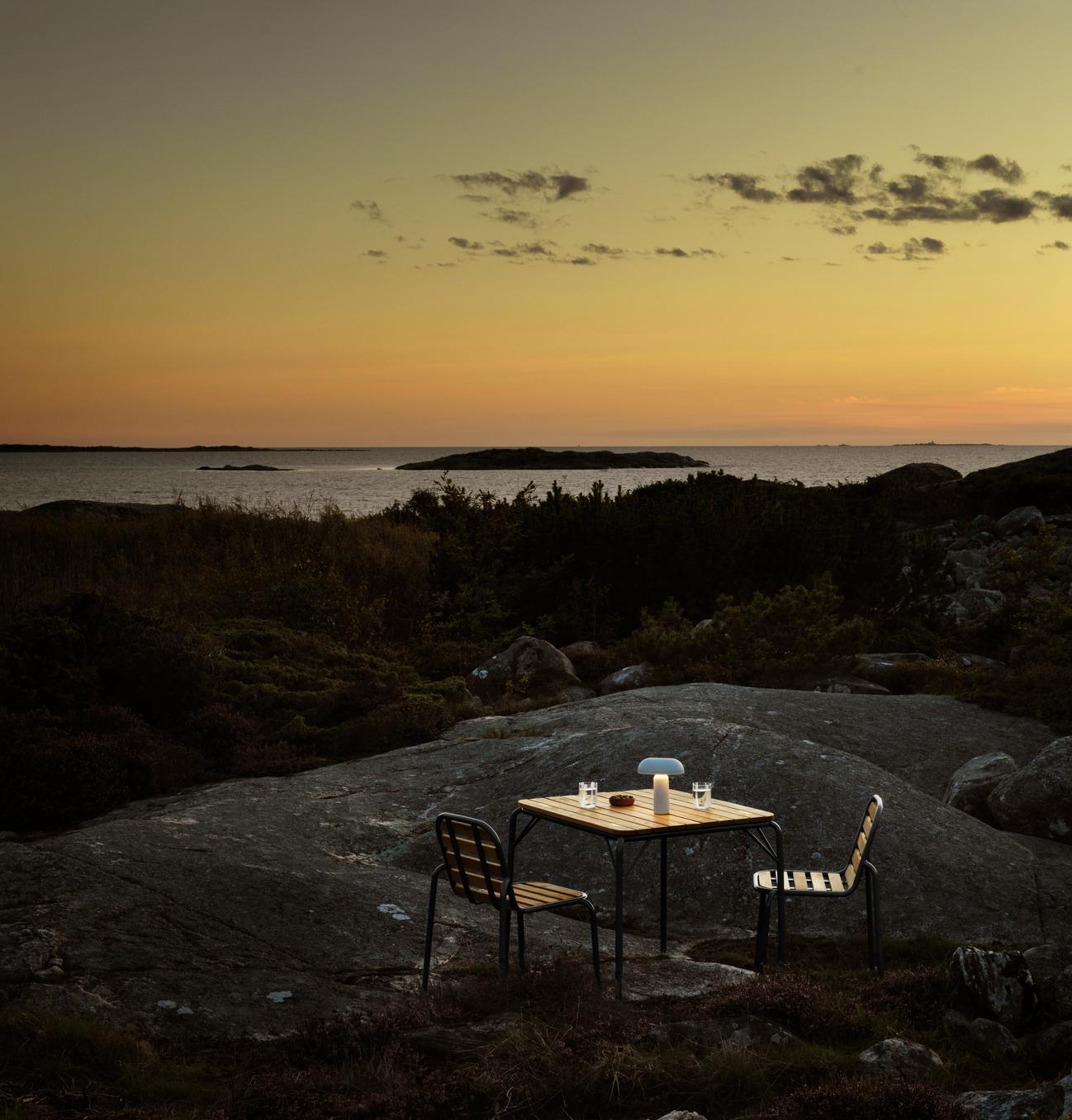 Vig Dining Table Robinia Wood 900W x 900D(mm)