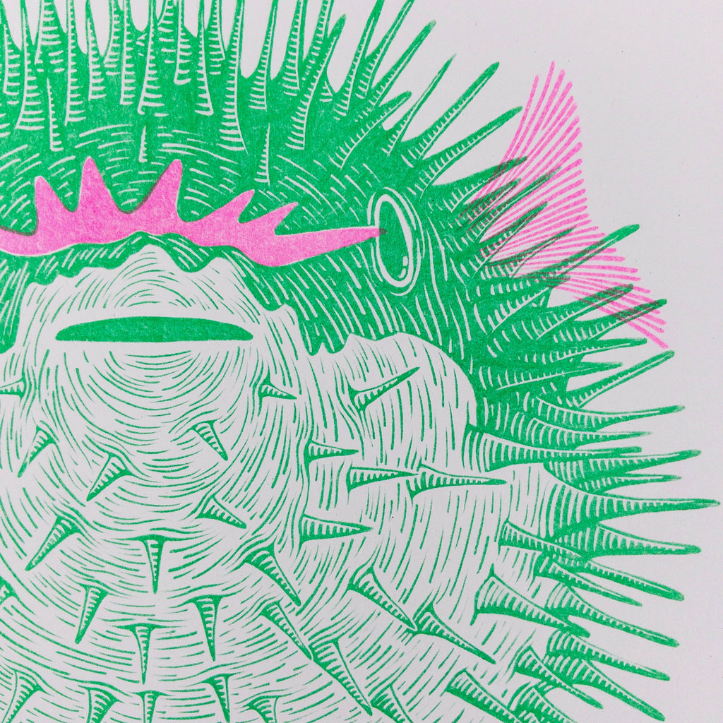 Come And Have Fugu If You Think You’re Hard Enough (unframed)