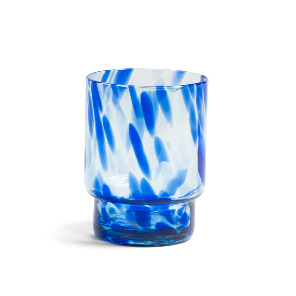 Tortoise Glass Blue Set of 4
