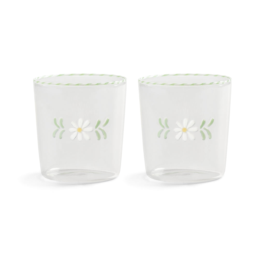 Flora Glass Set of 2