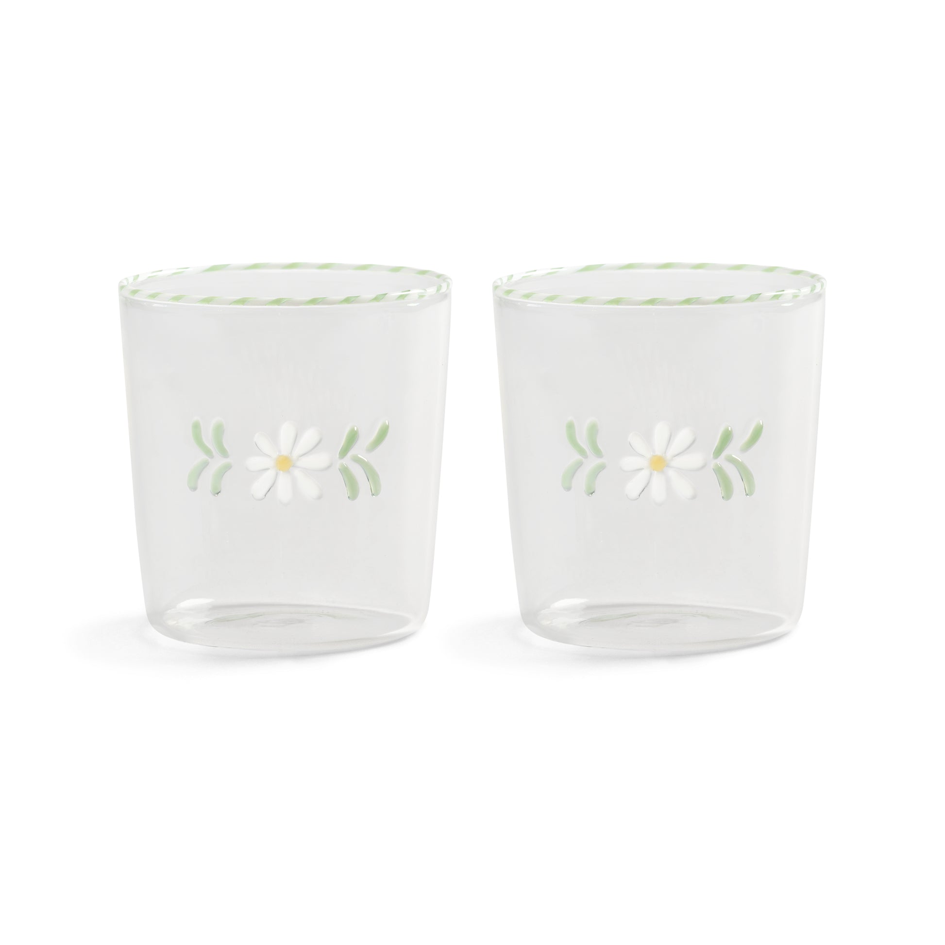 Flora Glass Set of 2