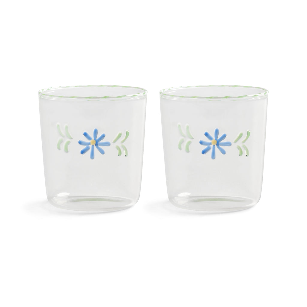 Flora Glass Set of 2