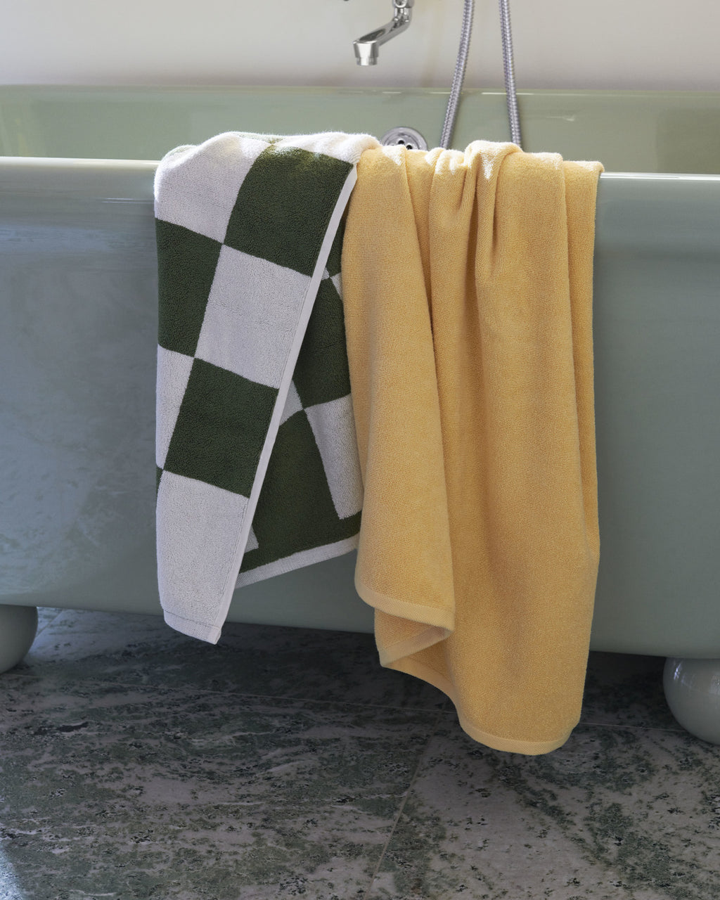 Check Hand Towel 90W x 50D(cm)