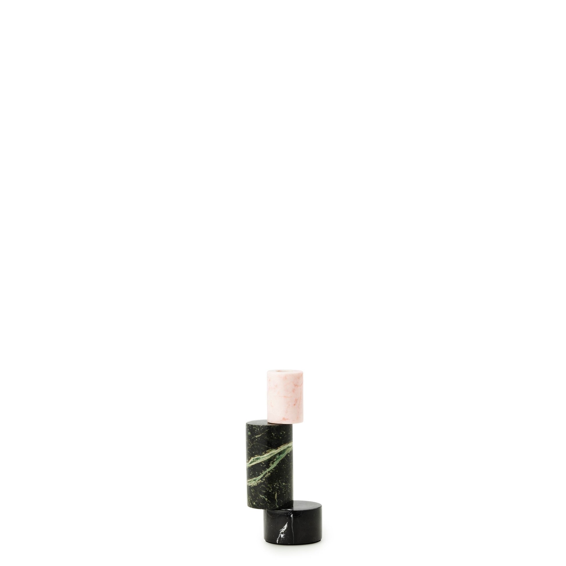 Blox Candle holder by Normann Copenhagen in green marble, available at mooch-y