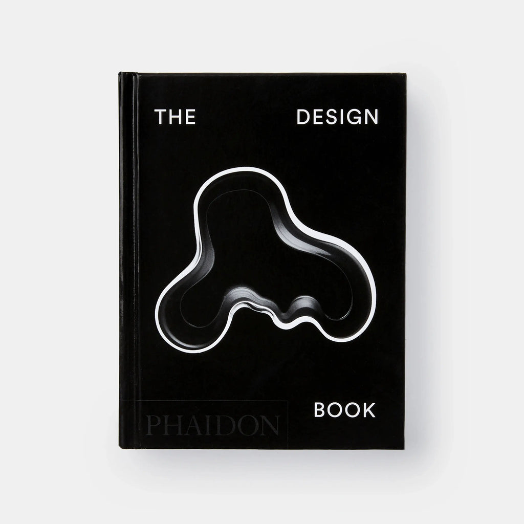 Book titled 'The Design Book' by Phaidon on a white background