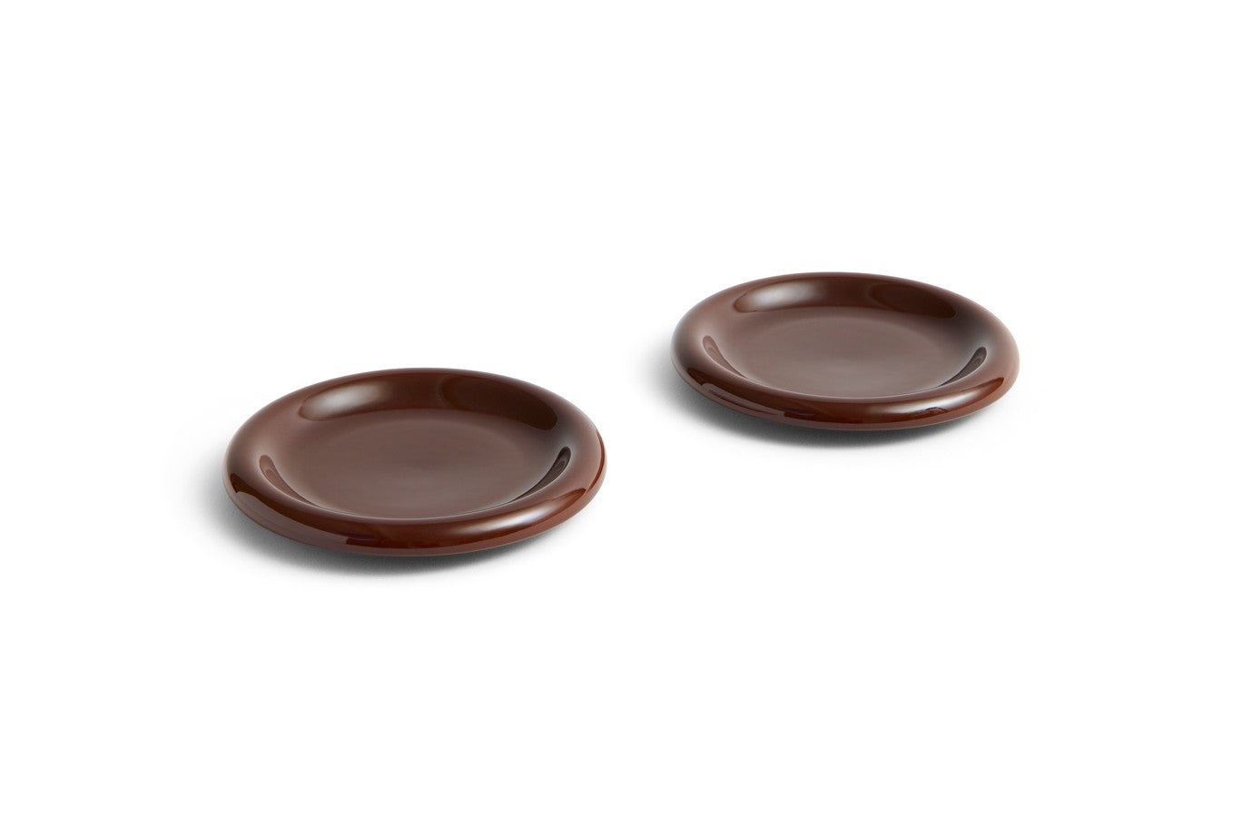 Barro Plate 18DIA (Set of 2)- Burgundy SS26