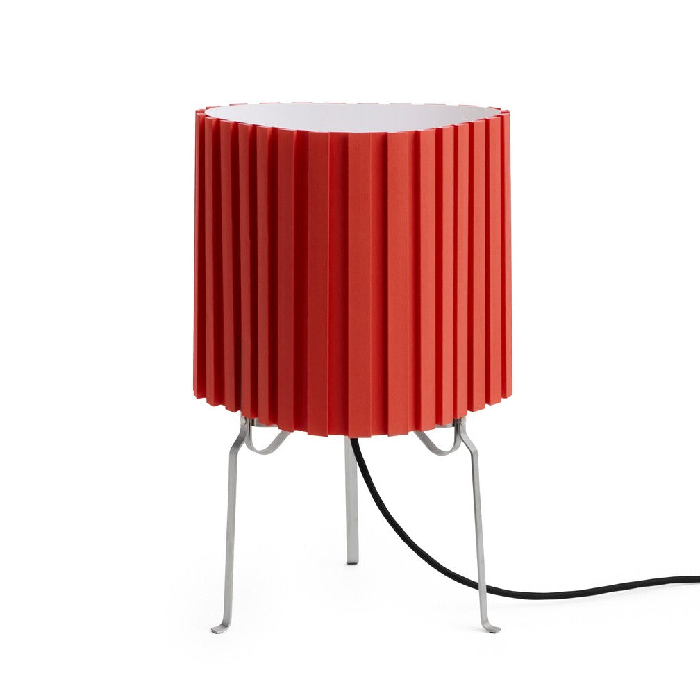 HAY Canelé Lamp in Tomato Red on white background