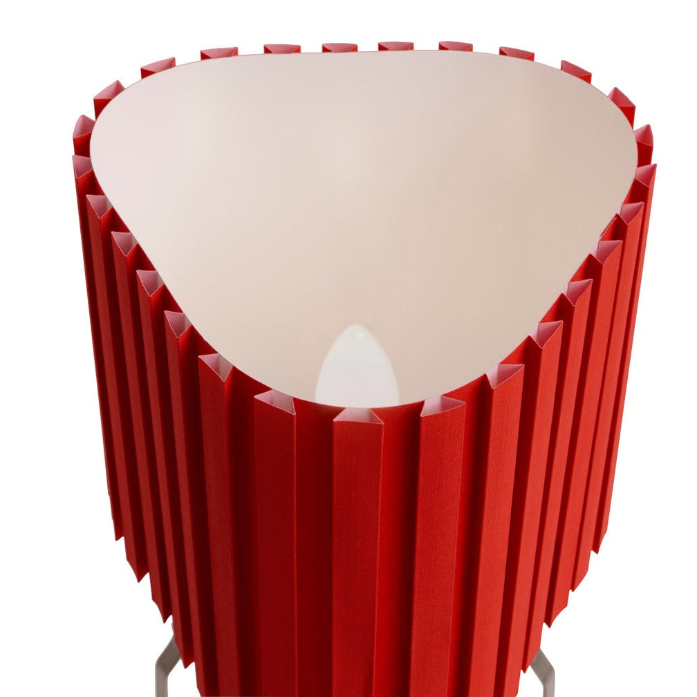 HAY Canelé Lamp in Tomato Red on white background