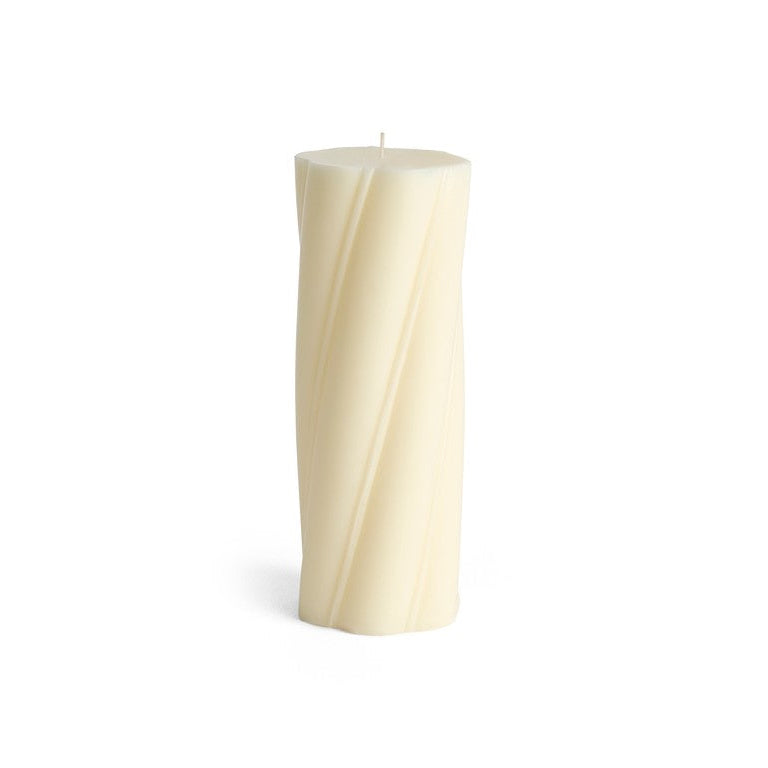 HAY Soft Serve Candle Large in Ivory