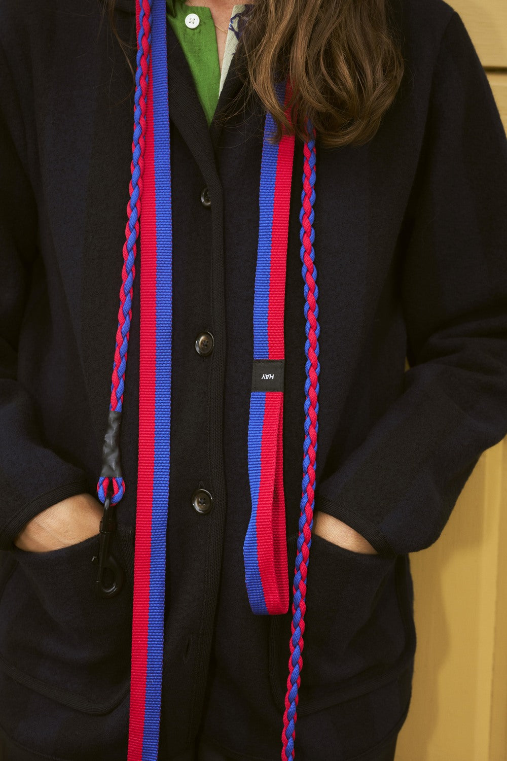 HAY Braided Dog's Leash M/L