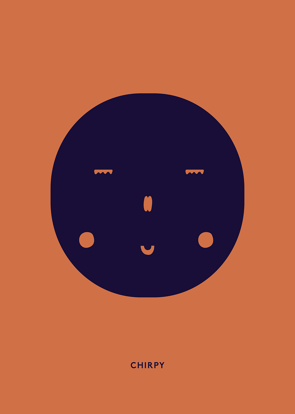 Chirpy Feeling Print (No Frame)