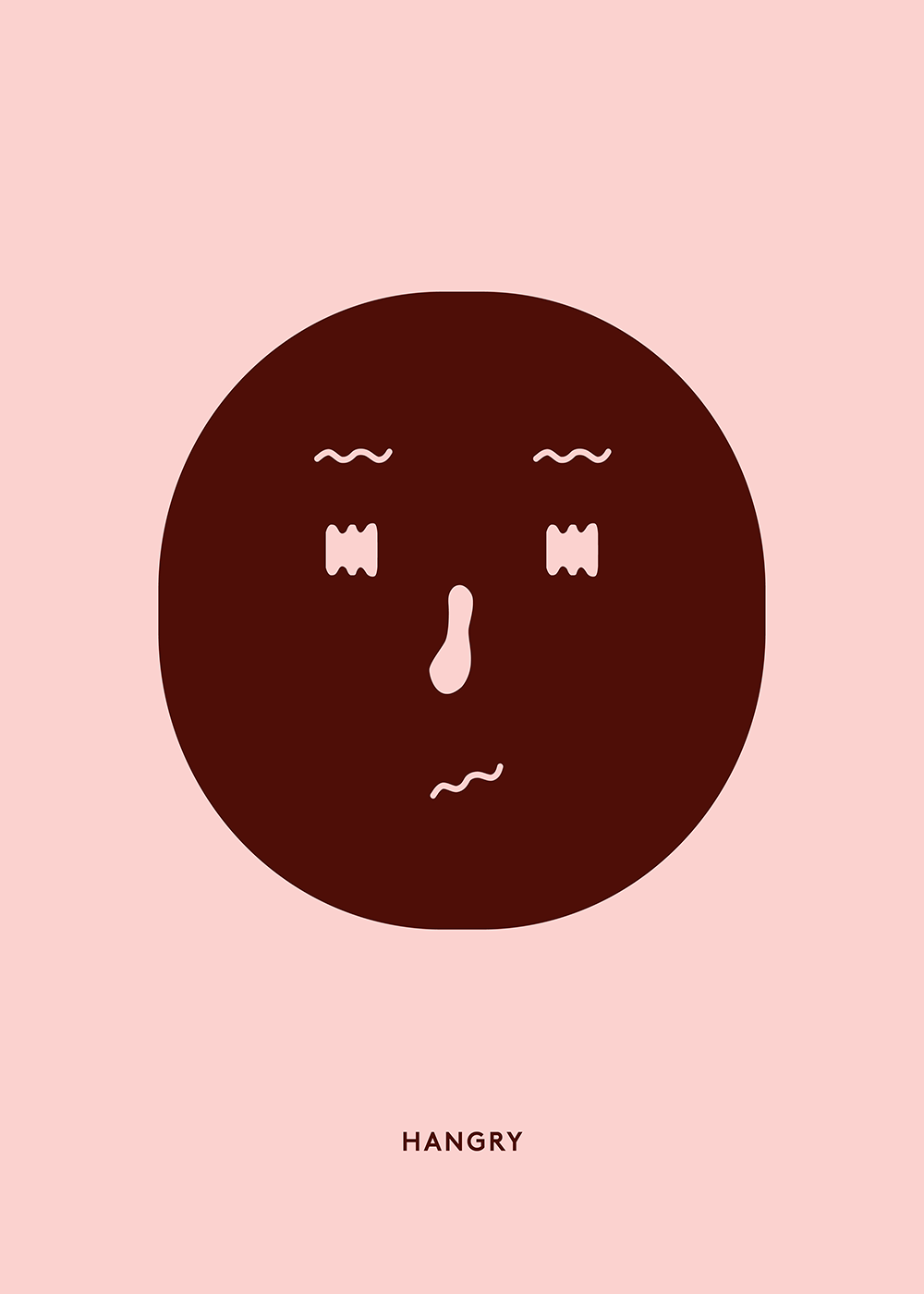 Hangry Feeling Print (No Frame)