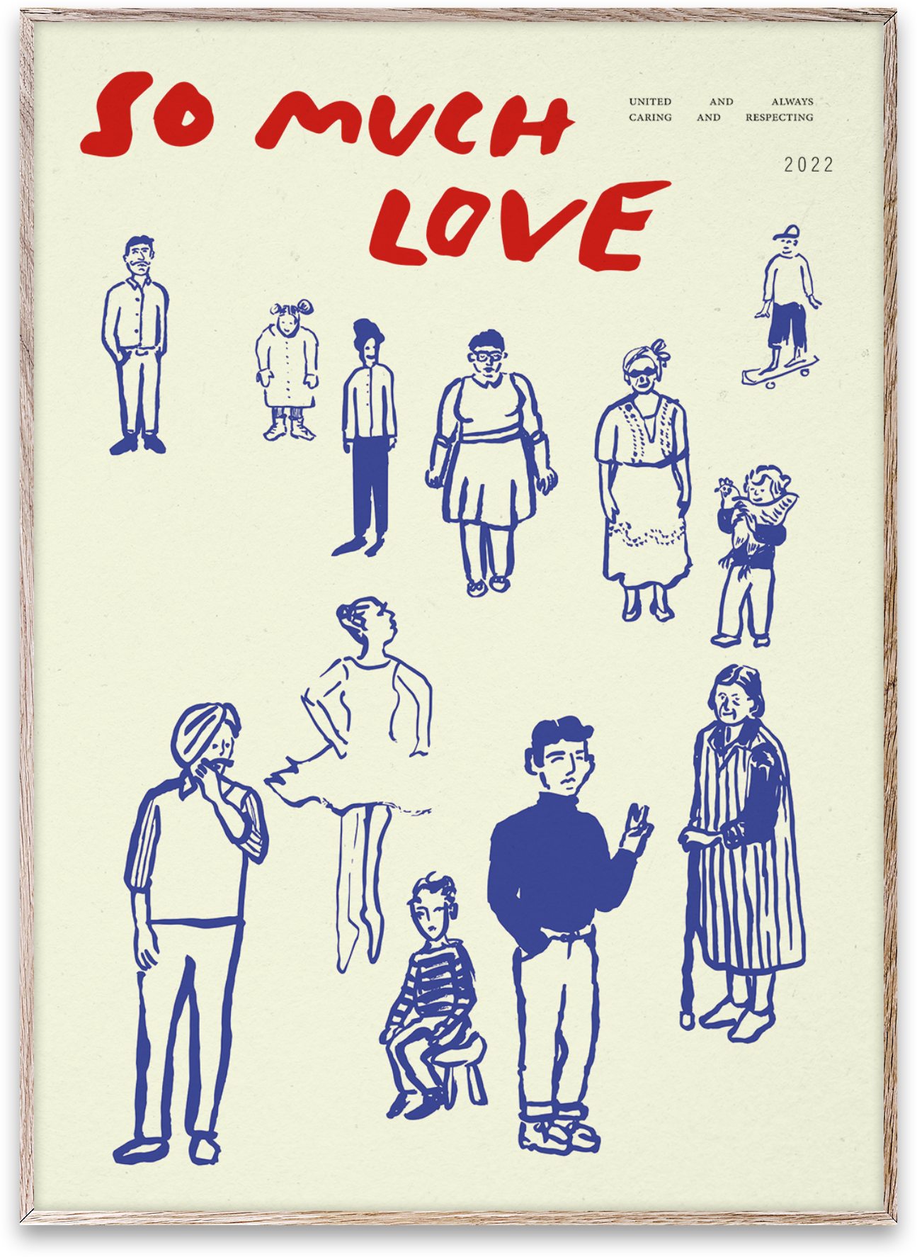 So Much Love Print (No Frame)