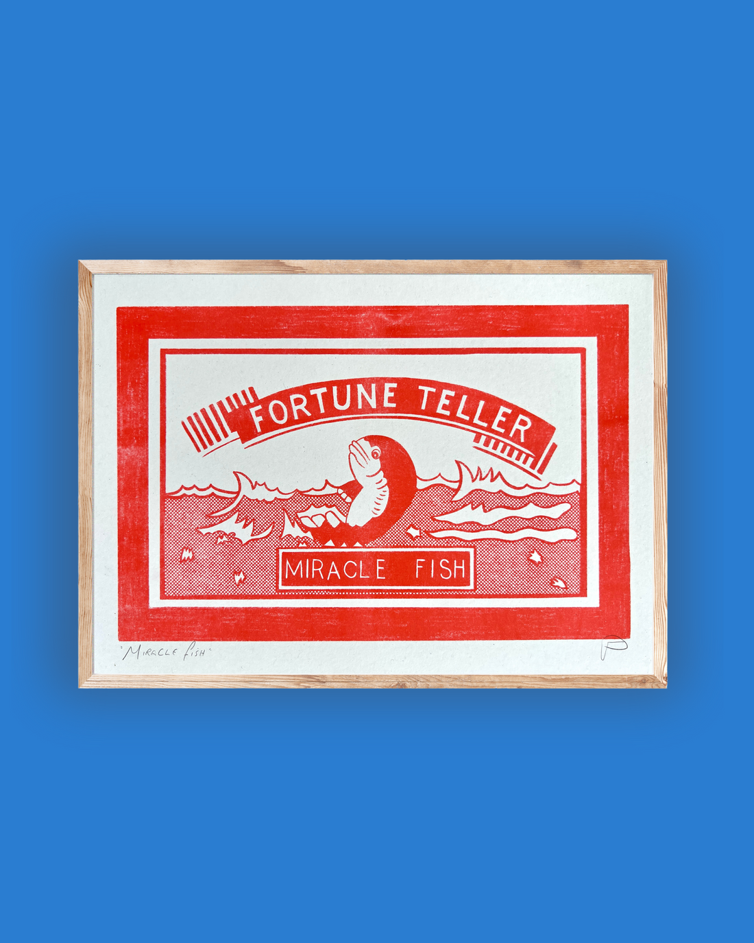 Miracle Fish - Riso Print (unframed)