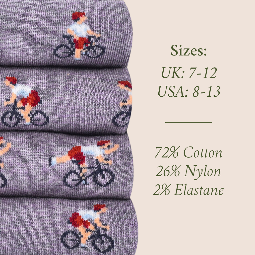 The Sunday Cyclist| Novelty Socks For Skin Tight Speedsters
