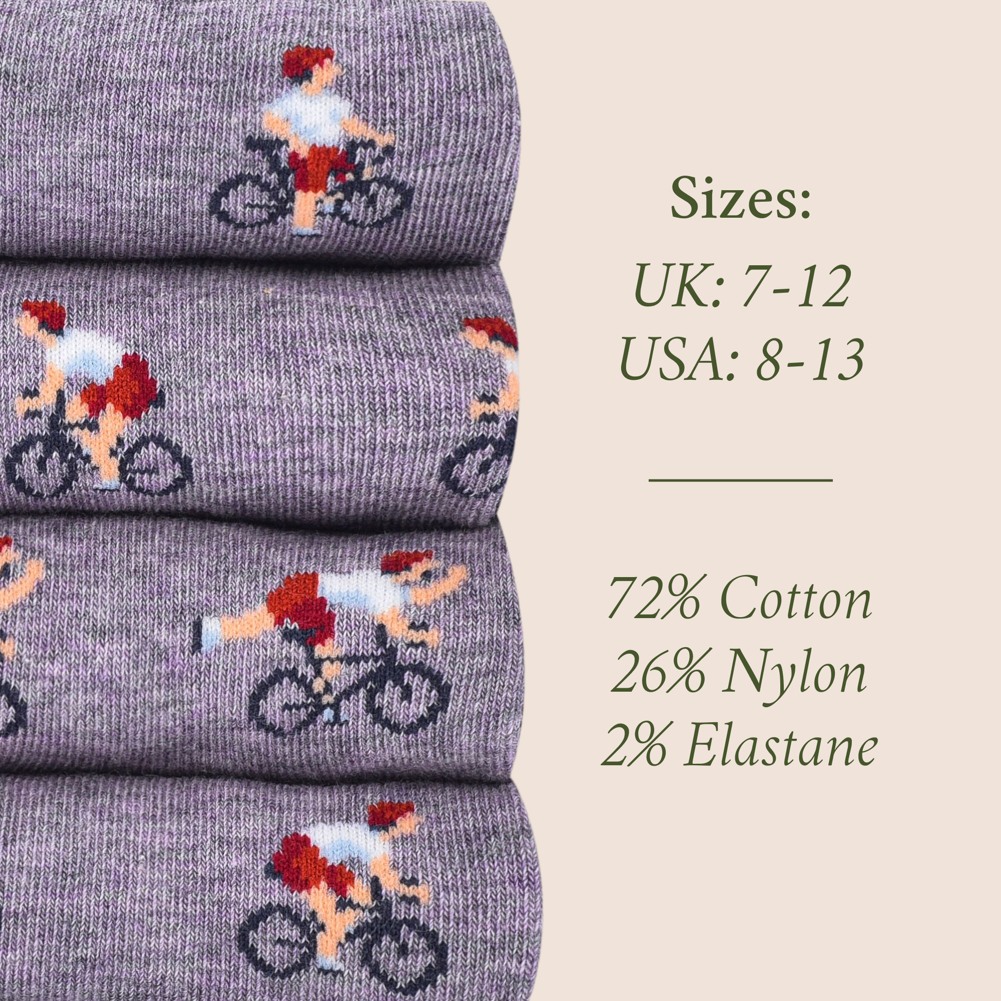 The Sunday Cyclist| Novelty Socks For Skin Tight Speedsters