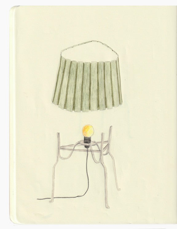 Canelé Table Lamp - Soft Blue