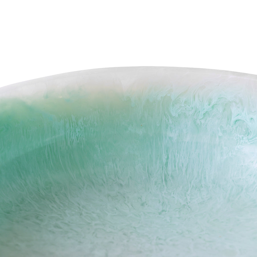 HKLIVING Salad Bowl in Mint, available at mooch-y Design store in Cardiff.