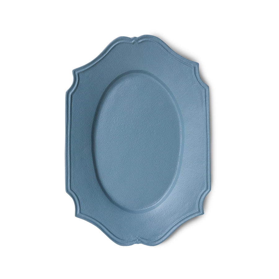 New Classics Serving Tray, Soft Blue