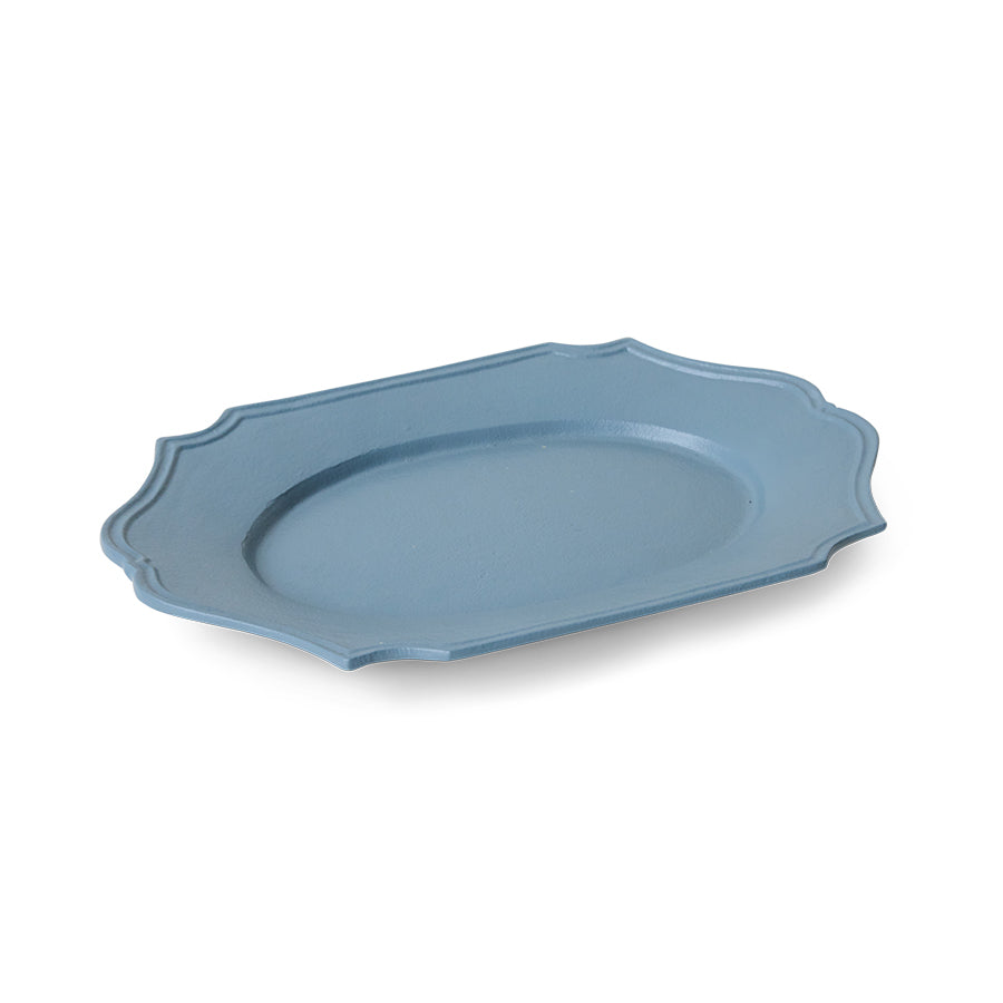 New Classics Serving Tray, Soft Blue