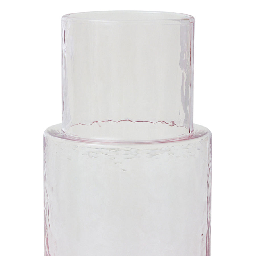 HKLIVING Tube Carafe, Blush, available at mooch-y design store, Cardiff