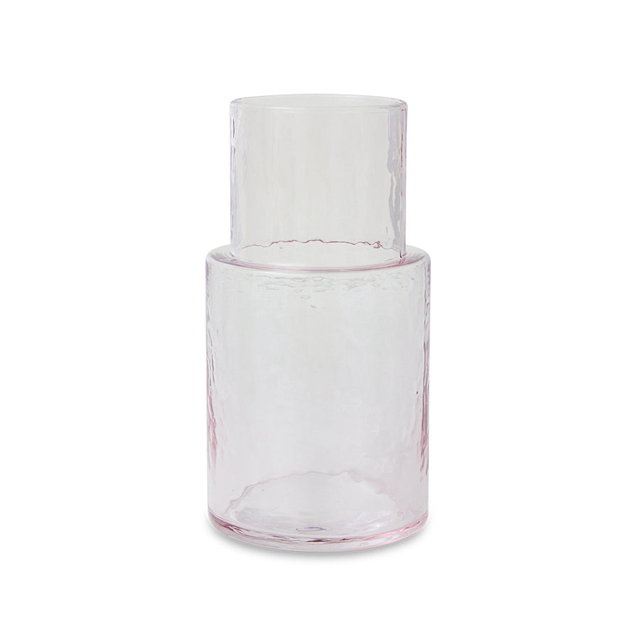 HKLIVING Tube Carafe, Blush, available at mooch-y design store, Cardiff